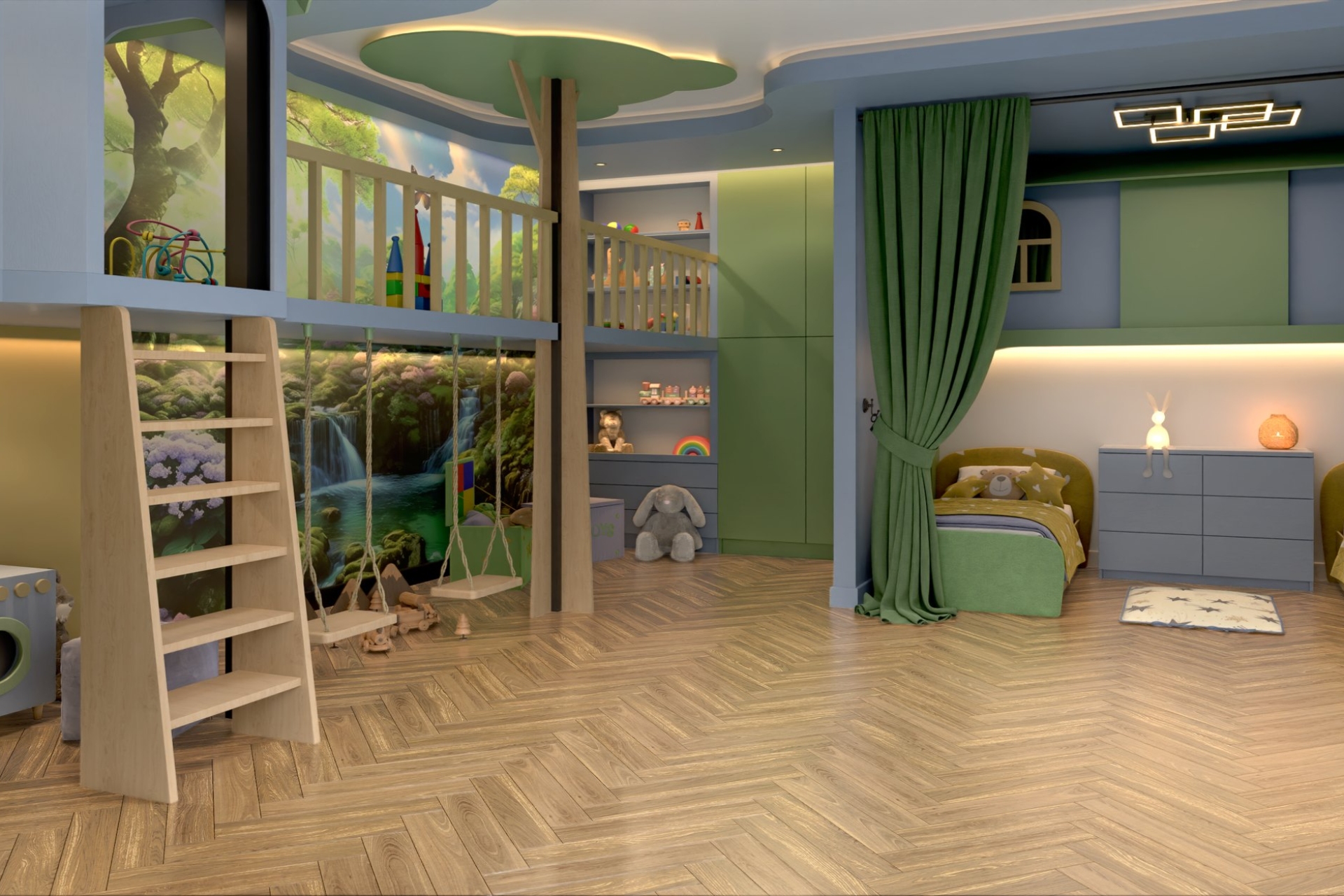 Инженерный паркет «Damy Floor» Натуральный (укладка елочкой) — купить в Находке