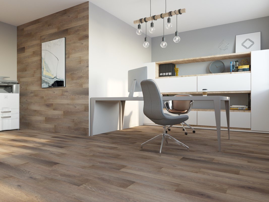 Замковая ПВХ плитка "Art Tile" Дуб Террас (920*150*4 мм) — купить в Находке