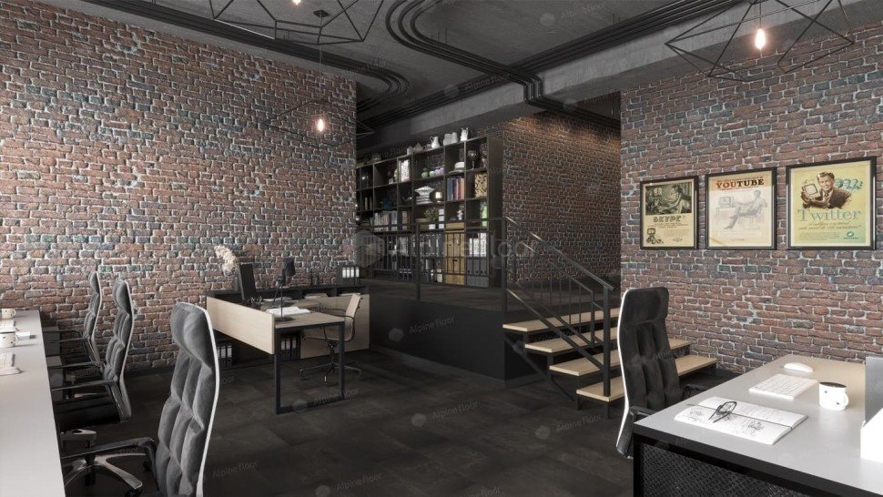 Виниловая плитка "Alpine Floor" Light Stone Ларнака (608*303*2,5 мм) — купить в Находке