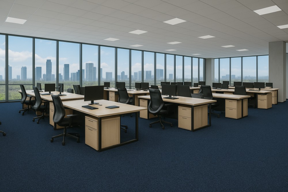 Ковролин Haima «Wilkins» Atom Blue 05 (3,66 м) — купить в Находке