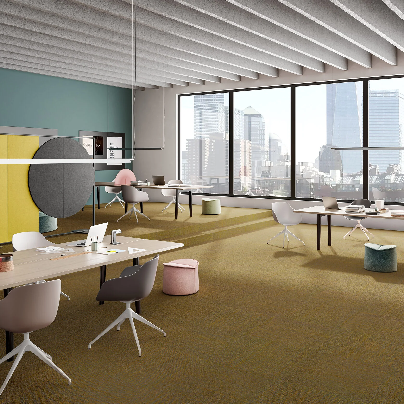 Ковровая плитка Marvel Tile 98 (500*500*6 мм) — купить в Находке