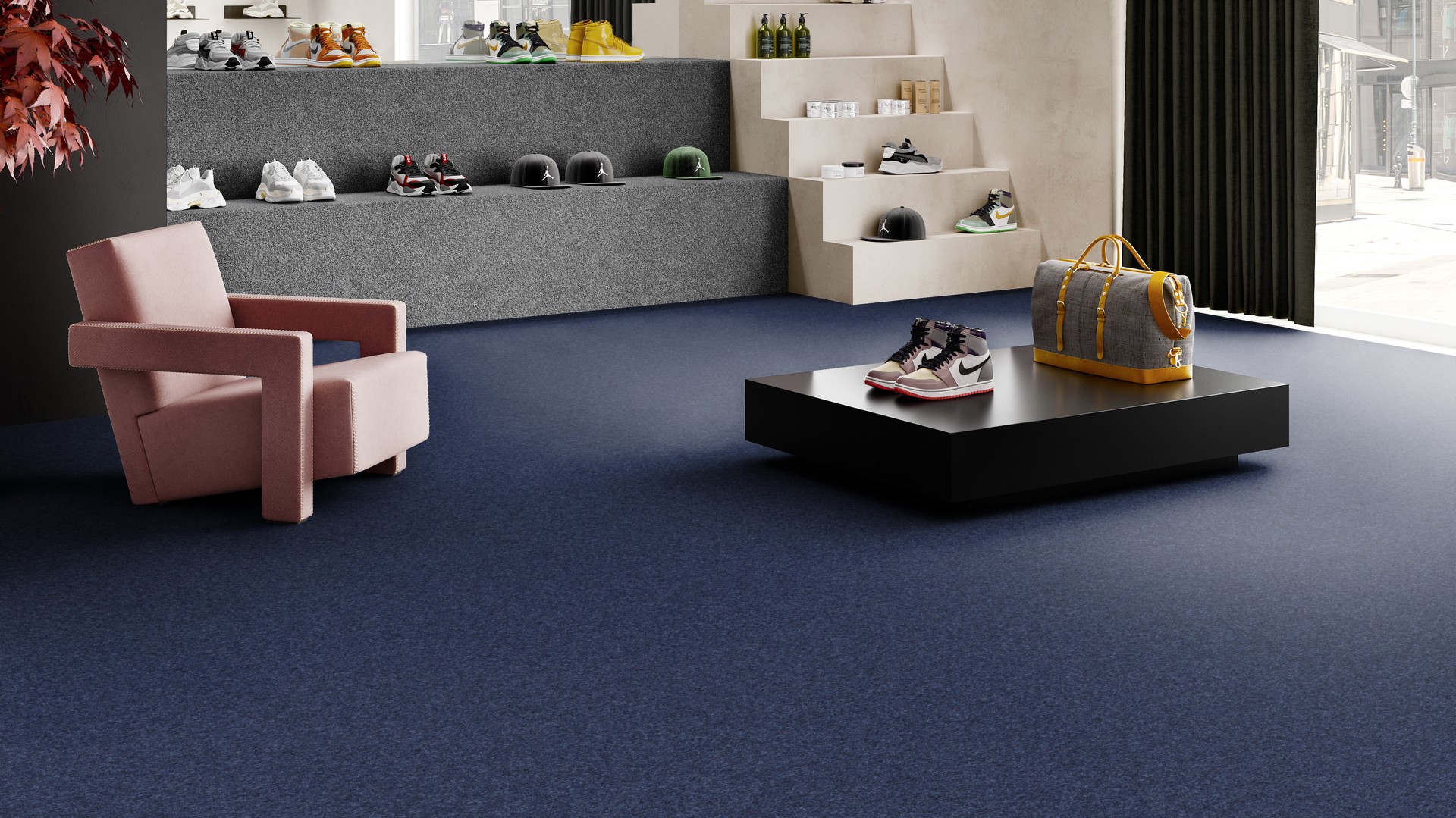 Ковровая плитка Medusa Tile 77 (500*500*5 мм) — купить в Находке