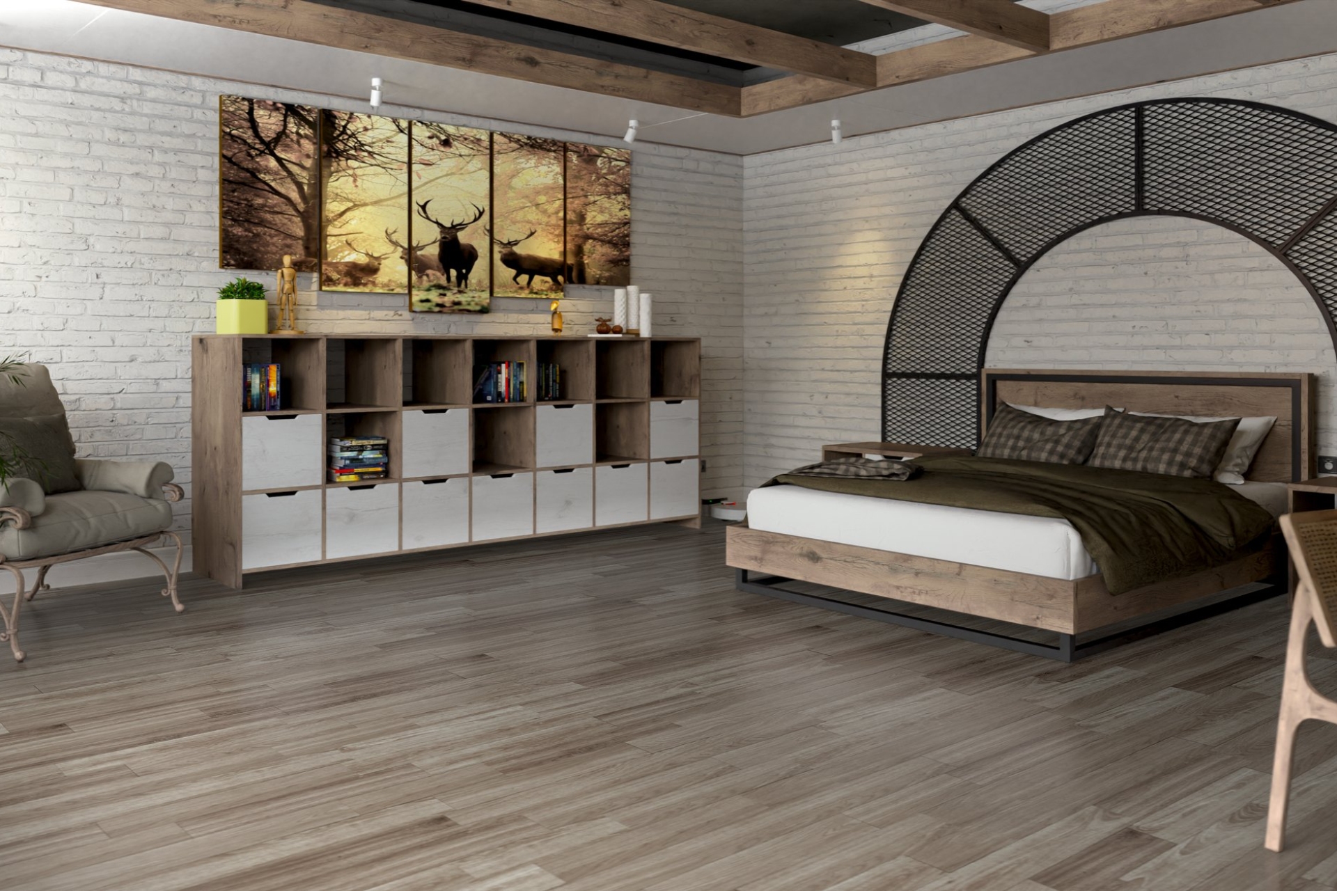 Инженерный паркет «Damy Floor» Скандинавский (укладка палуба) — купить в Находке