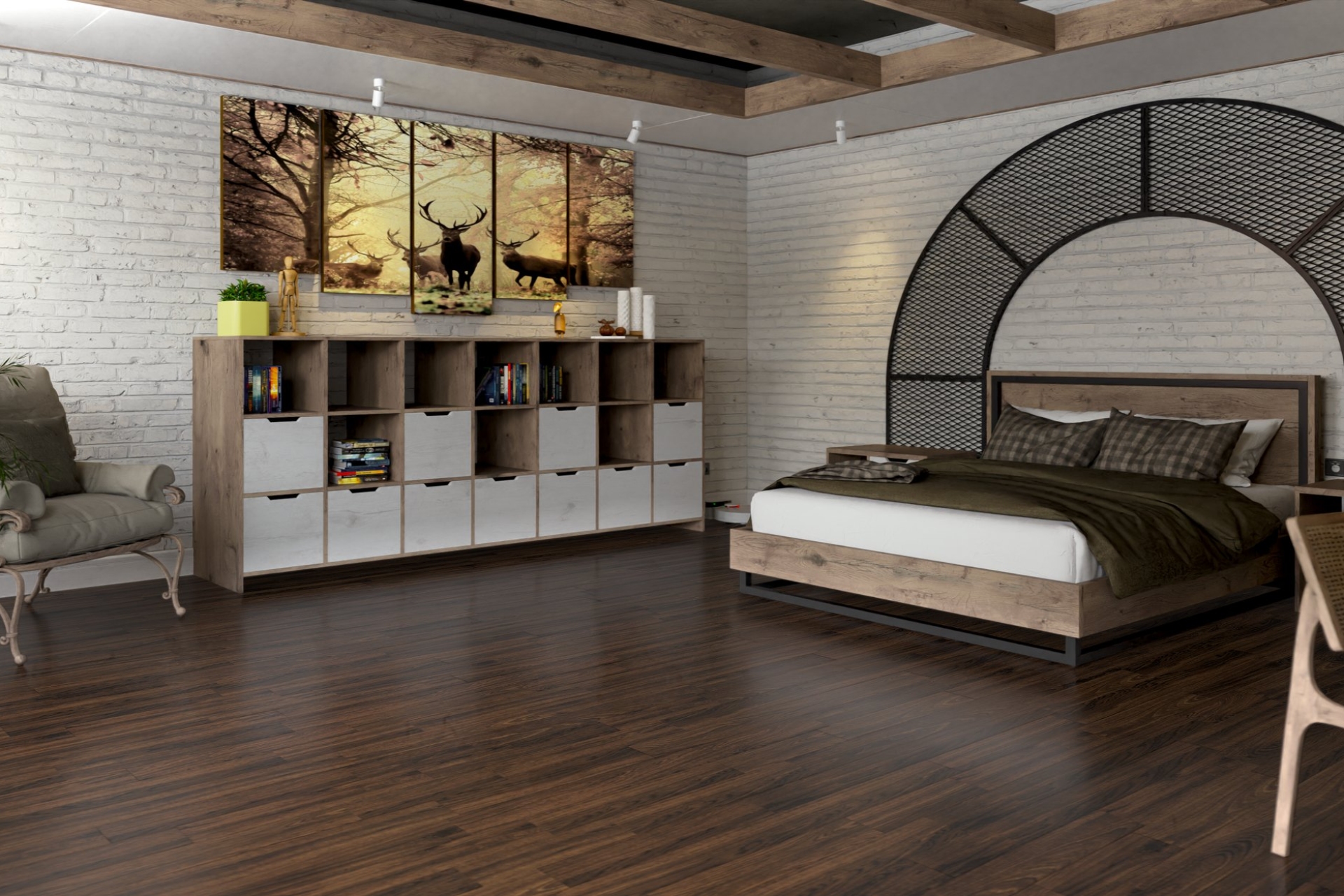 Инженерный паркет «Damy Floor» Каштановый — купить в Находке