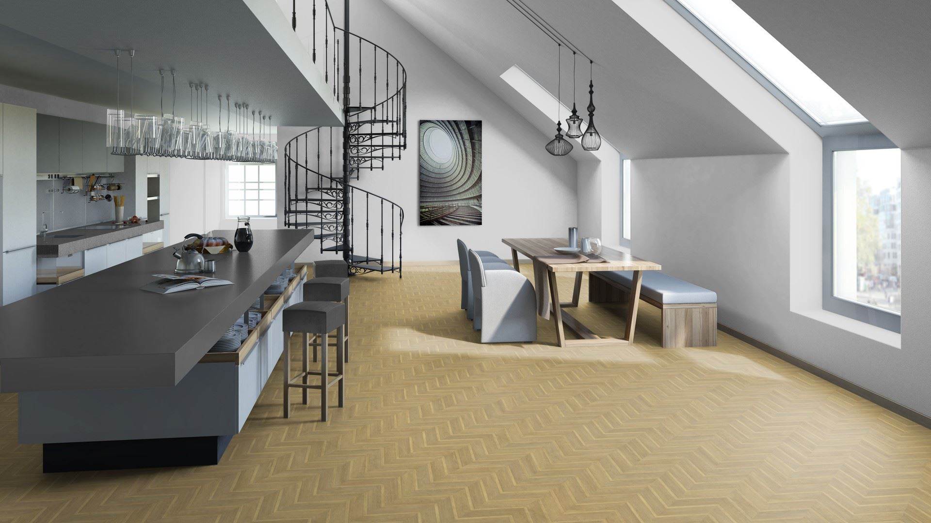 Линолеум полукоммерческий "Tarkett" Idylle Nova Cascad 2 (3м) — купить в Находке