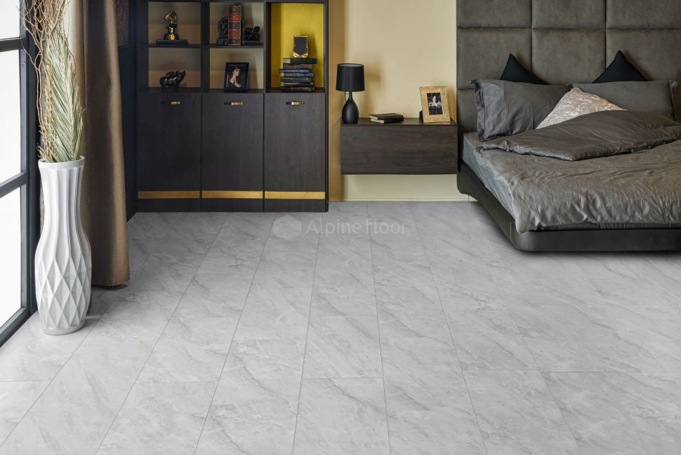 Виниловая плитка "Alpine Floor" Light Stone Вердон (608*303*2,5 мм) — купить в Находке