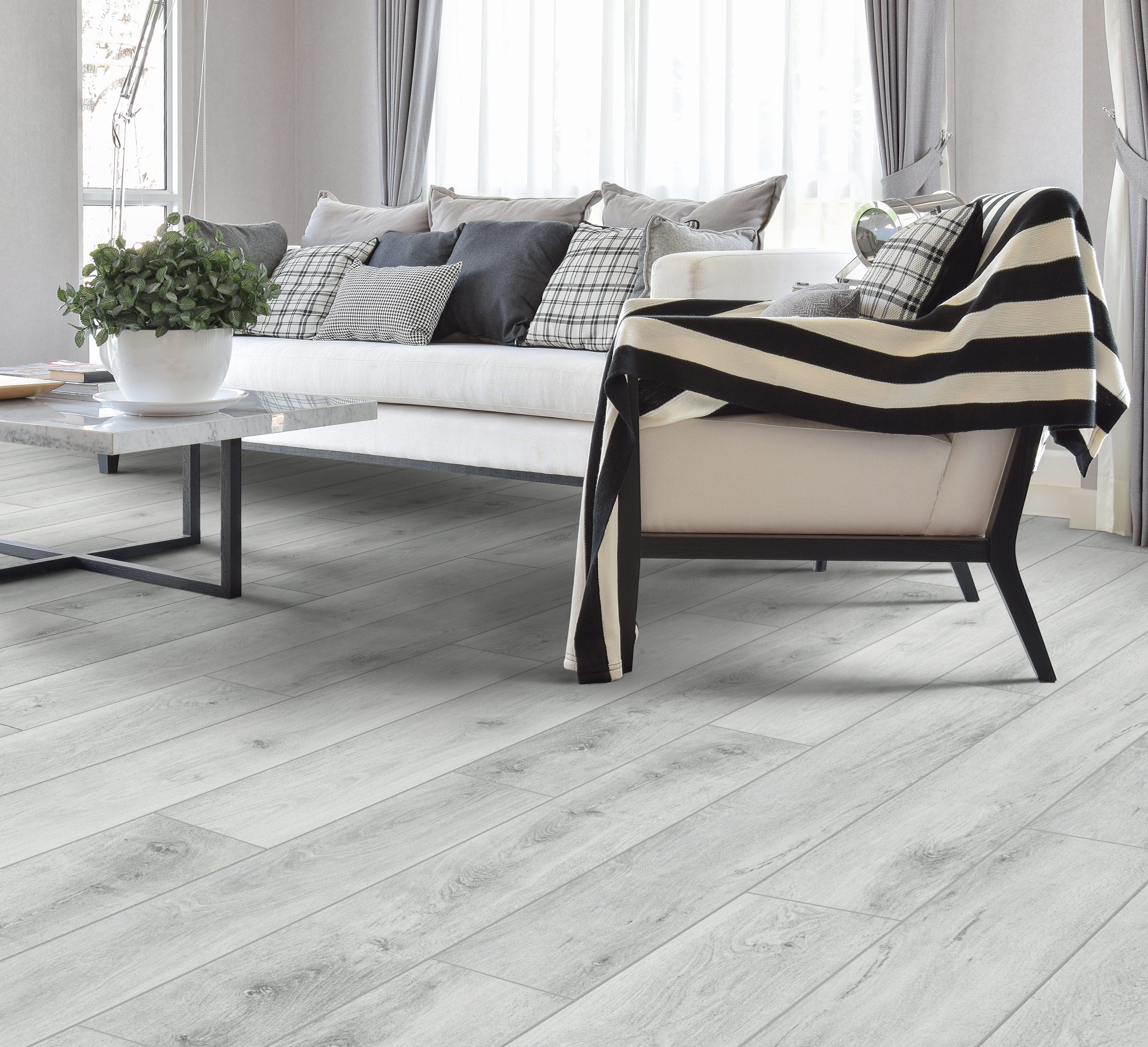 SPC ламинат  "Noventis" Mountain Ice (1200*180*4 мм) — купить в Находке