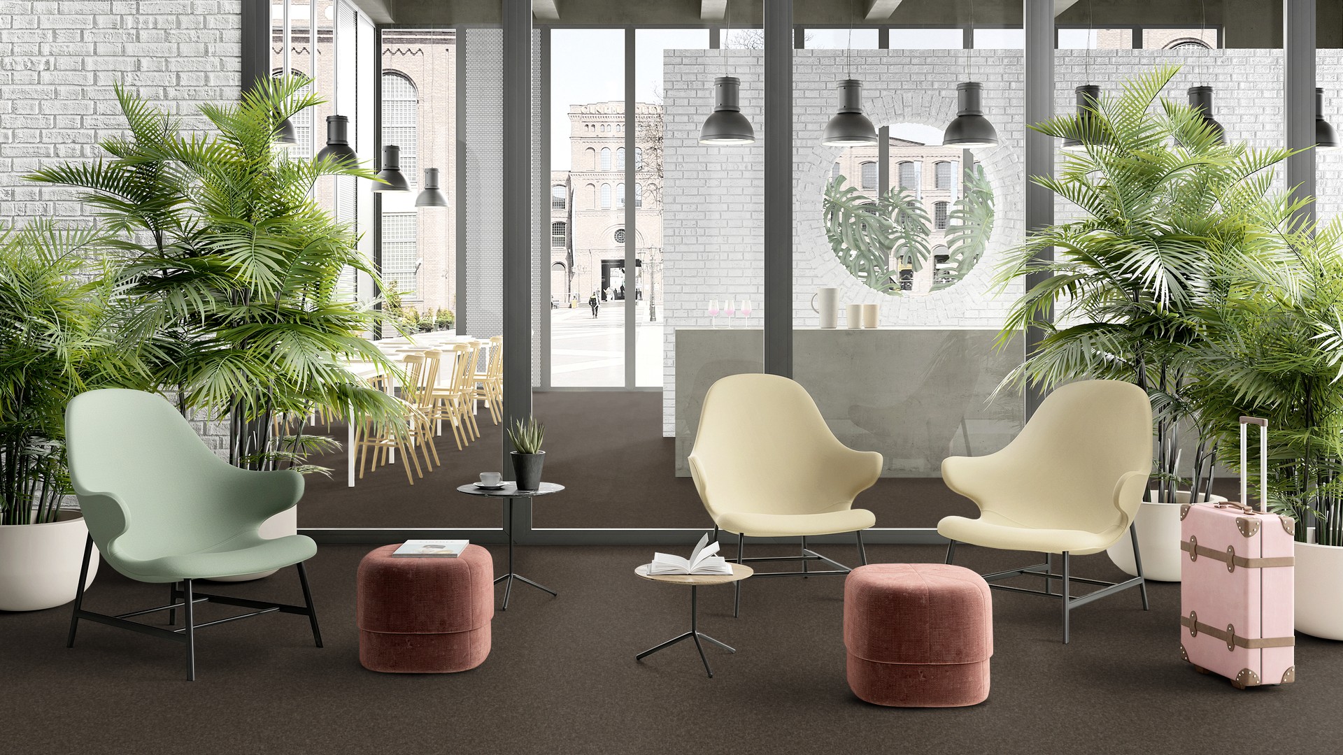 Ковровая плитка Medusa Tile 43 (500*500*5 мм) — купить в Находке